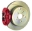Picture of Brembo 99-05 323i-325i Excl- xDrive Rr GT BBK 2 Pist Cast 2pc 294x19 1pc Rotor Slotted Type1-Red