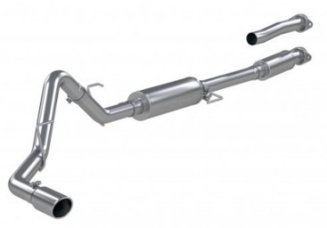 Picture of MBRP 2021+ Ford F-150 2-7L- 3-5L Ecoboost 5-0L Single Side 3in Aluminized Steel Catback Exhaust