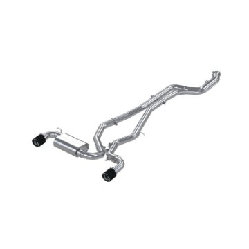 Picture of MBRP 2020+ Toyota Supra 3-0L 3in Catback Dual Rear Carbon Fiber Tips - T304