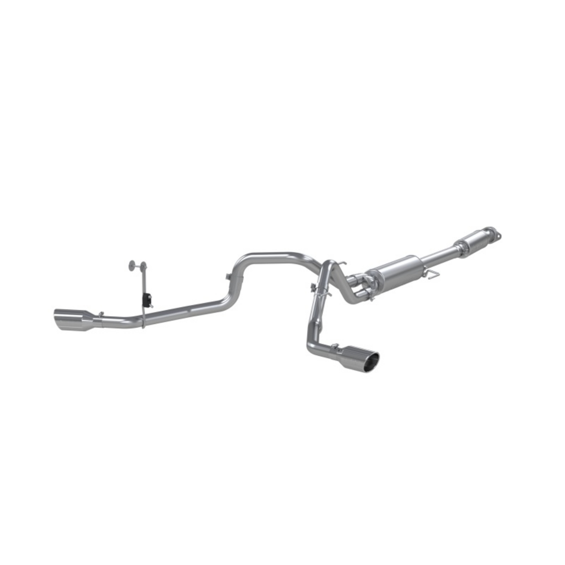 Picture of MBRP 2021+ Ford F150 2-7L-3-5L-5-0L 3in Aluminized Steel Cat-Back 2-5in Dual Split Side Exhaust