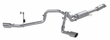 Picture of MBRP 2021+ Ford F150 2-7L-3-5L-5-0L 3in Aluminized Steel Cat-Back 2-5in Dual Split Side Exhaust