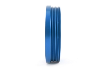 Picture of PERRIN 15-18 Subaru WRX - 13-20 BRZ - 14-18 FXT - 13-16 Crosstrek Lightened Crank Pulley - Blue
