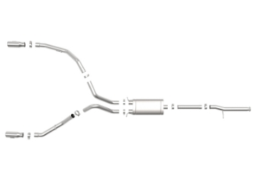 Picture of aFe Apollo GT Series 3 IN 409 SS Cat-Back Exhaust System w- Polish Tip GM Sierra 1500 09-18