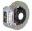 Picture of Brembo 98-02 Accord V6 Front GT BBK 4 Piston Cast 2pc 328x28 2pc Rotor Slotted Type1-Silver
