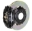 Picture of Brembo 00-02 CL500 Rear GT BBK 4 Piston Cast 2pc 328x28 2pc Rotor Slotted Type1-Black