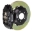 Picture of Brembo 95-98 240SX 5-lug Hubs Front GT BBK 4 Piston Cast 2pc 332x32 2pc Rotor Slotted Type1-Black