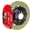Picture of Brembo 02-07 SC430 Front GT BBK 4 Piston Cast 2pc 355x32 2pc Rotor Drilled-Red