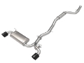 Picture of aFe POWER Takeda 2021 Toyota Supra 2-0L t 2-5in-3in 304 SS CB Exhaust w- Black Tips