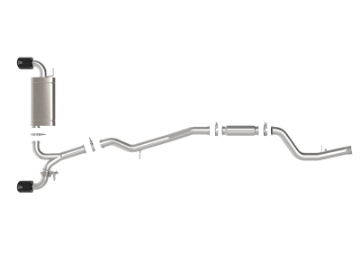 Picture of aFe POWER Takeda 2021 Toyota Supra 2-0L t 2-5in-3in 304 SS CB Exhaust w- Black Tips