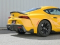Picture of aFe POWER Takeda 2021 Toyota Supra 2-0L t 2-5in-3in 304 SS CB Exhaust w- Blue Tips