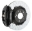 Picture of Brembo 00-06 X5 E53 Rear GT BBK 4 Piston Cast 2pc 345x28 2pc Rotor Slotted Type-3-Red