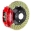 Picture of Brembo 06-08 Z4 M-Coupe-Roadster Rear GT BBK 4 Piston Cast 2pc 345x28 2pc Rotor Drilled-Red