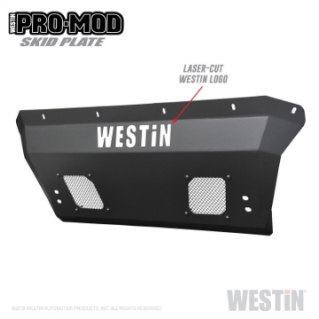 Picture of Westin 16-21 Toyota Tacoma Pro-Mod Skid Plate - Textured Black