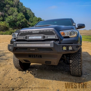 Picture of Westin 16-21 Toyota Tacoma Pro-Mod Skid Plate - Textured Black