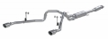 Picture of MBRP 2021+ F-150 2-7L- 3-5L Ecoboost, 5-0L 3in Cat Back 2-5in Dual Split Rear - Aluminized Steel