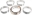Picture of Clevite Chevrolet V8 6-2L Supercharged-7-0L 2006-2011 Main Bearing Set