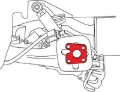 Picture of SPC Performance 12-16 Fiat 500 Rear Toe -038 Shim