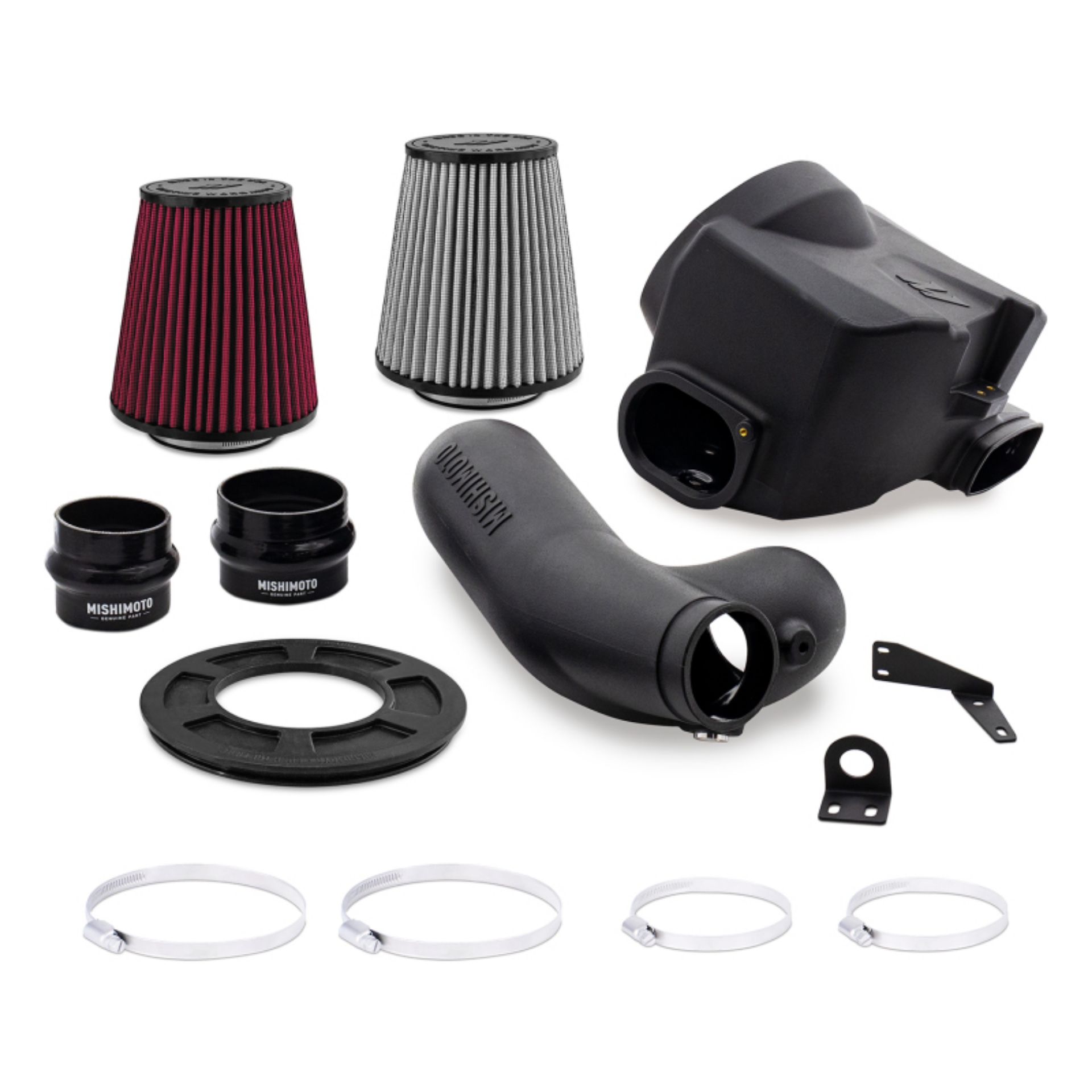 Picture of Mishimoto 2017+ Ford F-150 2-7L - 3-5L Air Intake w- Dry Washable Filter