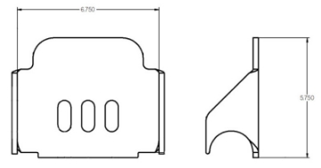Picture of Ridetech Big Bridge Lower Airspring Mount