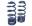 Picture of Ridetech 64-67 GM A-Body StreetGRIP Lowering Coil Springs Rear Dual Rate Pair