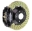 Picture of Brembo 08-13 135i E81-E82-E88 Rear GT BBK 4 Piston Cast 345x28 2pc Rotor Drilled-Black