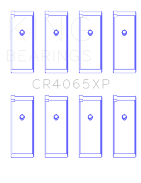 Picture of King Engine Bearings Nissan KA-24DE Size 0-50 Oversized Performance Rod Bearing Set