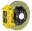 Picture of Brembo 12-16 991-1-991-1 Excl- PCCB Rear GT BBK 4 Piston Cast 345x28 2pc Rotor Drilled- Yellow