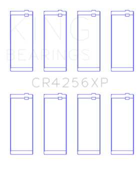 Picture of King Engine Bearings 03-05 Dodge Neon SRT4 2-4L Size 0-50 Oversized Performance Rod Bearing Set