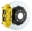 Picture of Brembo 06-08 Z4 M-Coupe-Roadster Rear GT BBK 4 Piston Cast 345x28 2pc Rotor Slotted Type3- Yellow