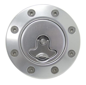 Picture of Ridetech Universal Locking Gas Cap Clear Anodized