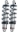 Picture of Ridetech 82-03 Chevy S10 and S15 Rear HQ Series Coilovers Pair use with Bolt-On Wishbone
