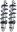 Picture of Ridetech 10-15 Chevy Camaro Coilovers HQ Series Rear Pair
