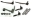 Picture of Ridetech 1970 Ford Mustang Mercury Cougar Steering Linkage Kit w- OE Power Steering