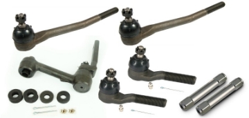 Picture of Ridetech 67-69 Ford Mustang Mercury Cougar Steering Linkage Kit w- OE Power Steering