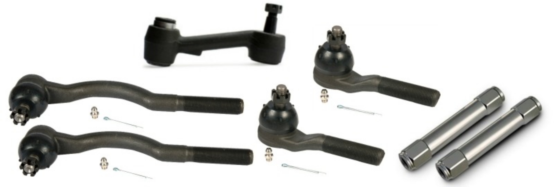 Picture of Ridetech 65-66 Ford Mustang Steering Linkage Kit w- OE Manual Steering or Power Conversion