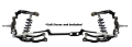 Picture of Ridetech 68-79 Chevy C3 Corvette Front TruTurn System Pin Spindle