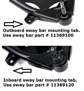 Picture of Ridetech 63-87 Chevy C10 Front MUSCLEbar Sway Bar use with Ridetech StrongArms