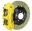 Picture of Brembo 93-98 Supra Front GT BBK 6 Piston Cast 355x32 2pc Rotor Drilled- Yellow