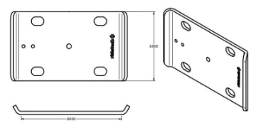 Picture of Ridetech Large U-Bolt Plate
