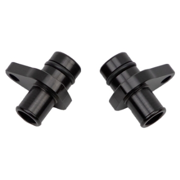 Picture of Wehrli 04-5-2010 Duramax LLY-LBZ-LMM Crankcase Vent PCV Fitting Kit - Billet Black Anodized