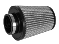 Picture of aFe MagnumFLOW Pro DRY S Universal Air Filter 3in F - 6in B - 4-5in T Inv - 7in H