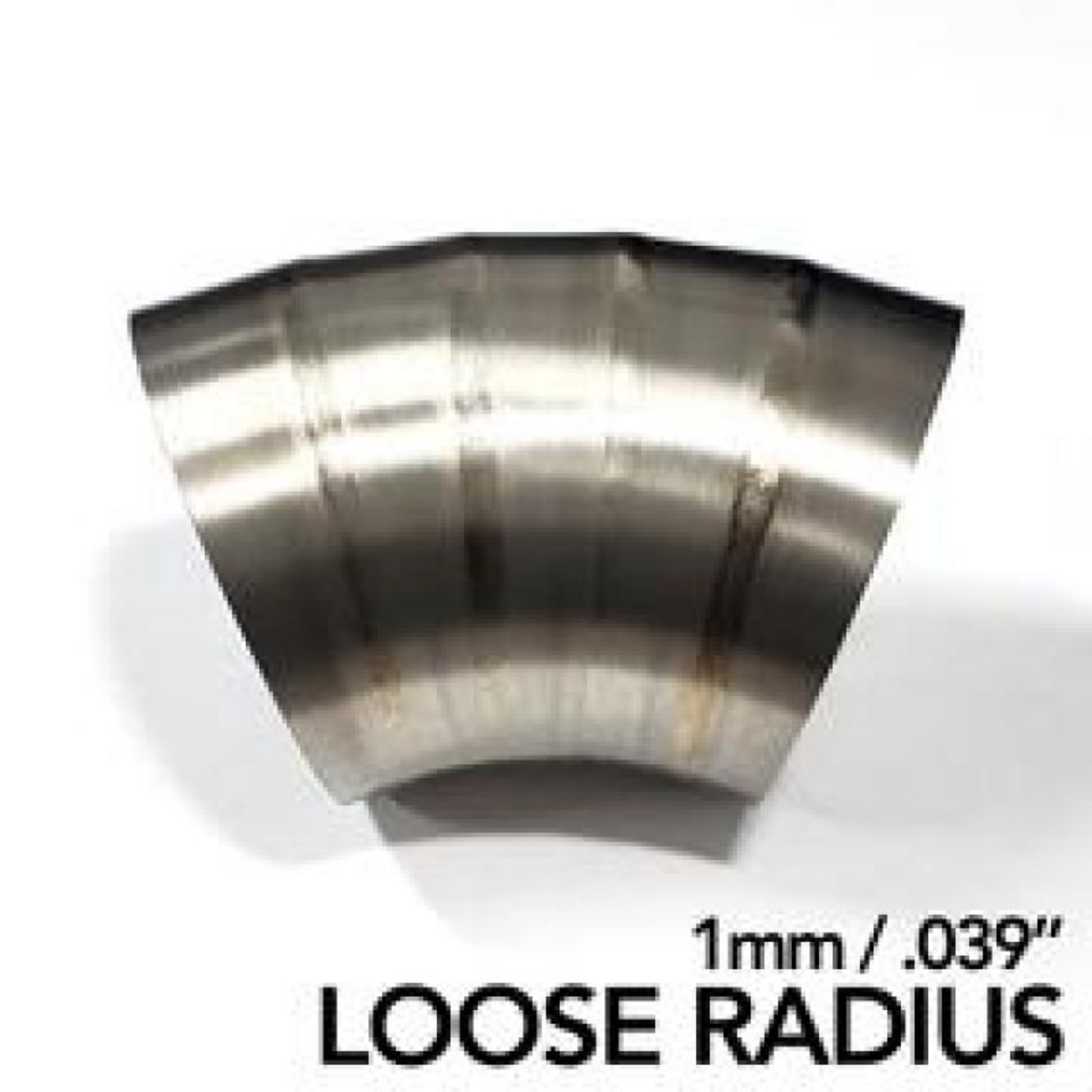 Picture of Ticon Industries 3in Welded Pie Cuts 1-6D Loose Radius 45 Deg Bend 1mm--039in- 5pk