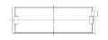 Picture of ACL Mazda B6-BP-BP-T 1-6-1-8L -50mm Oversized High Performance Main Bearing Set