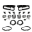 Picture of Baja Designs 2021+ Ford Bronco Fog Pocket Kit 21-Up Sportsmen w-Upfitter