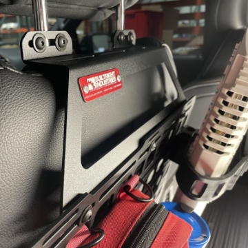 Picture of BuiltRight Industries Ford 15-20 F-150-Raptor - 17-20 F-250-350 Seat Back Tech Plate Kit