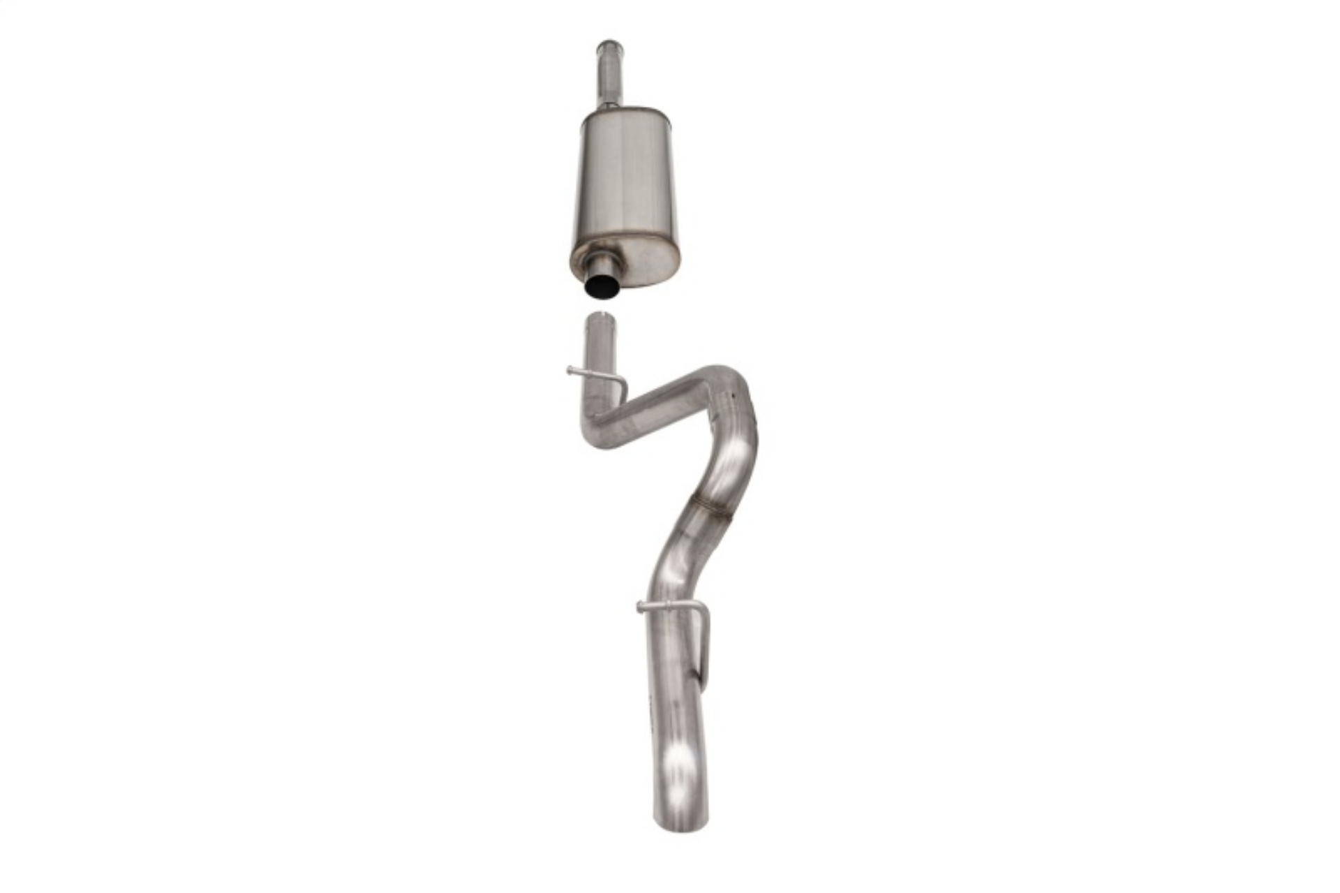 Picture of Corsa 2018-2025 Jeep Wrangler JLU 3-6L Sport 2-75in Cat-Back Exhaust w- Turn Down Tip