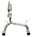 Picture of Corsa 2018-2025 Jeep Wrangler JLU 3-6L 2-75in Sport Cat-Back Exhaust w- 4in Tips