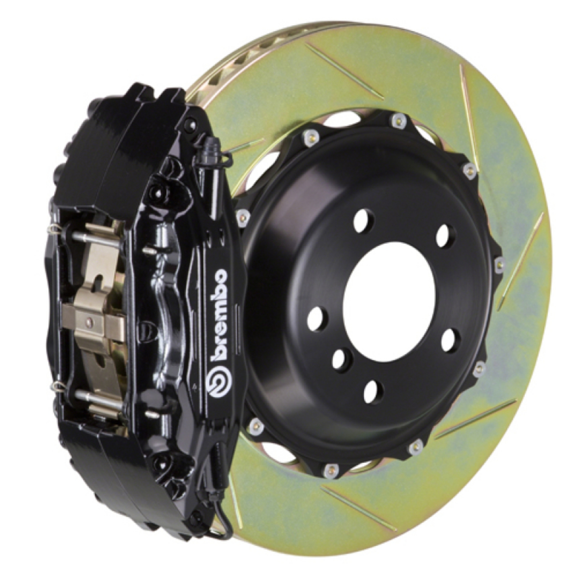 Picture of Brembo 07-14 Edge-07-14 MKX Front GT BBK 6 Piston Cast 355x32 2pc Rotor Slotted Type-1-Black