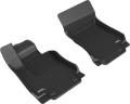 Picture of 3D MAXpider 17-21 Alfa Romeo Giulia RWD - Giulia Quadrifoglio Kagu 1st Row Floormats - Black