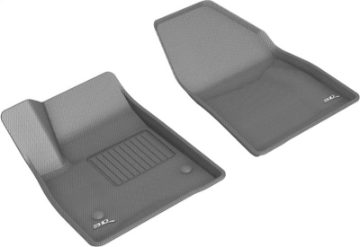 Picture of 3D MAXpider 20-21 Cadillac XT6 Kagu 1st Row Floormats - Gray